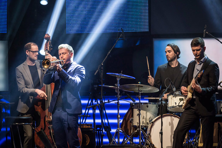  Die Musiker des Abends: Nils Wülker & Band 